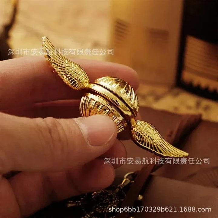 4 Type Harry Magic Boy and Girl Potter Golden Snitch Fingertip Toy Pendant Quidditch Accessories Movie Peripherals Fan Gifts